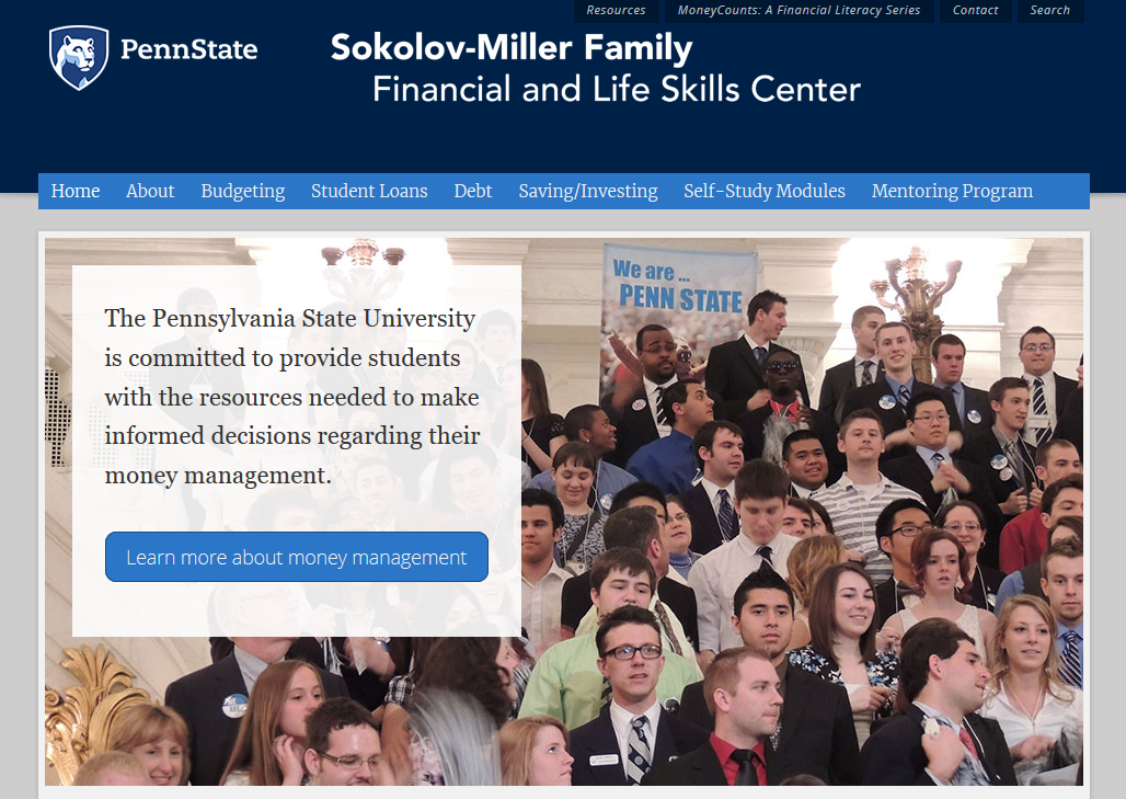 Sokolov Miller Family Financial and Life Skills Center